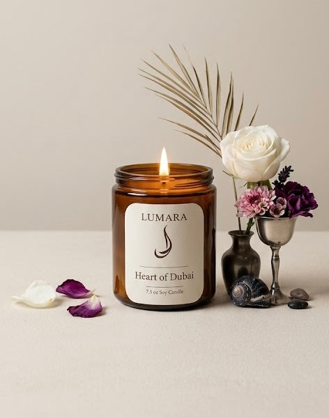 Heart of Dubai 8oz candle